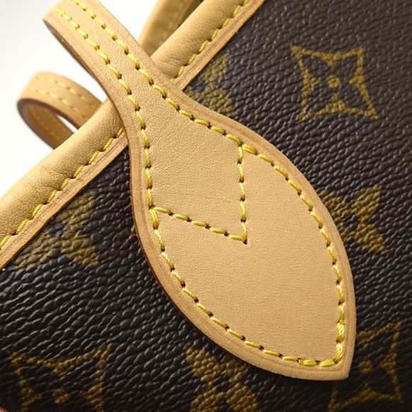 Louis Vuitton Monogram Neverfull PM Brown Tote Bag - Picture 5 of 8